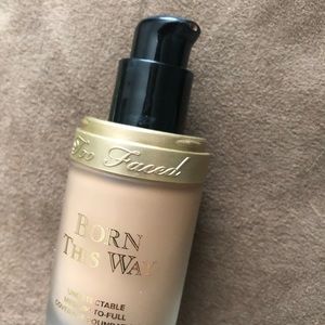 Too Faced Born This Way Foundation In Warm Nude